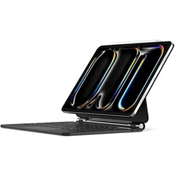 Dux Ducis MK Series Keyboard Case (US, Apple iPad Pro 11 2024, Apple iPad Pro 11 2025), Tablet Tastatur, Schwarz
