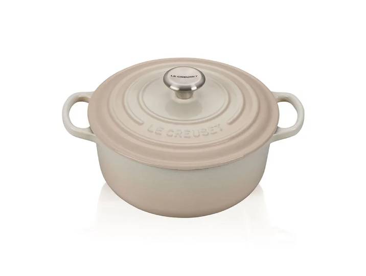 Le Creuset Le Creuset Signature Bräter rund 4,2 l Meringue