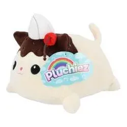 Pluchiez Plüsch Katze Eis 3-Fach Sortiert