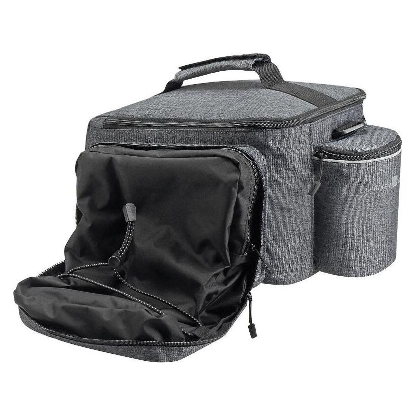 KlickFix Rackpack Sport Plus Uniklip 18L (18 l, Gepäckträgertasche) (K0269UBGR-GRIS)