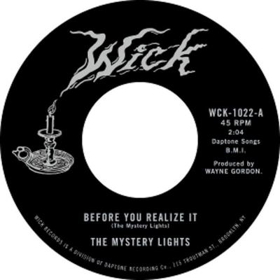 Before You Realise It/Cerebral Crack - The Mystery Lights, Vinyl