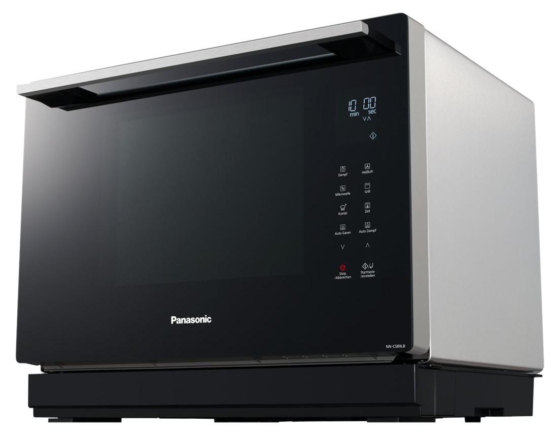 Panasonic NN-CS89LB, Arbeitsplatte, Kombi-Mikrowelle, 31 l, 1000 W, Eingebautes Display, LCD