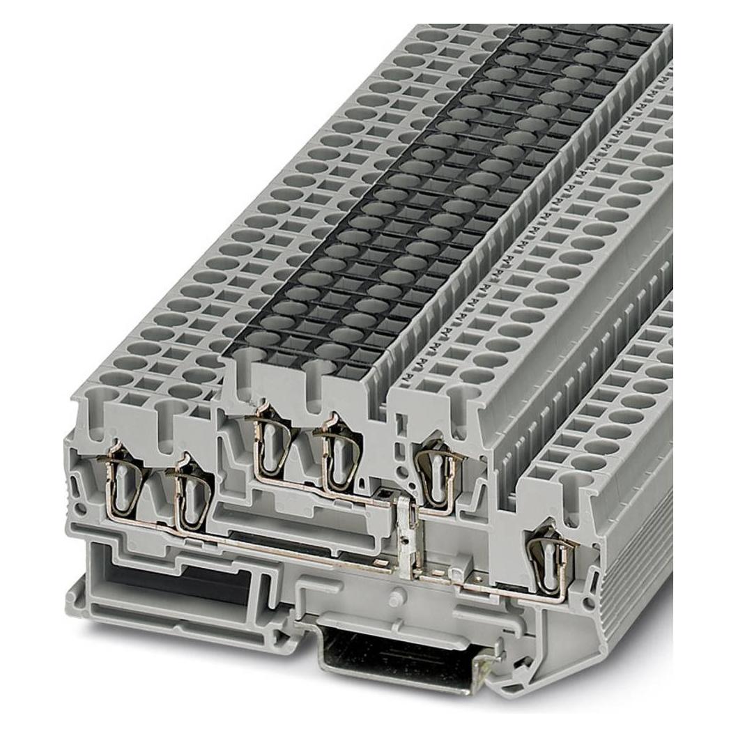 Phoenix Contact Durchgangsreihenklemme STTB 2,5-TWIN-PV Grau 50 St. (3038545)