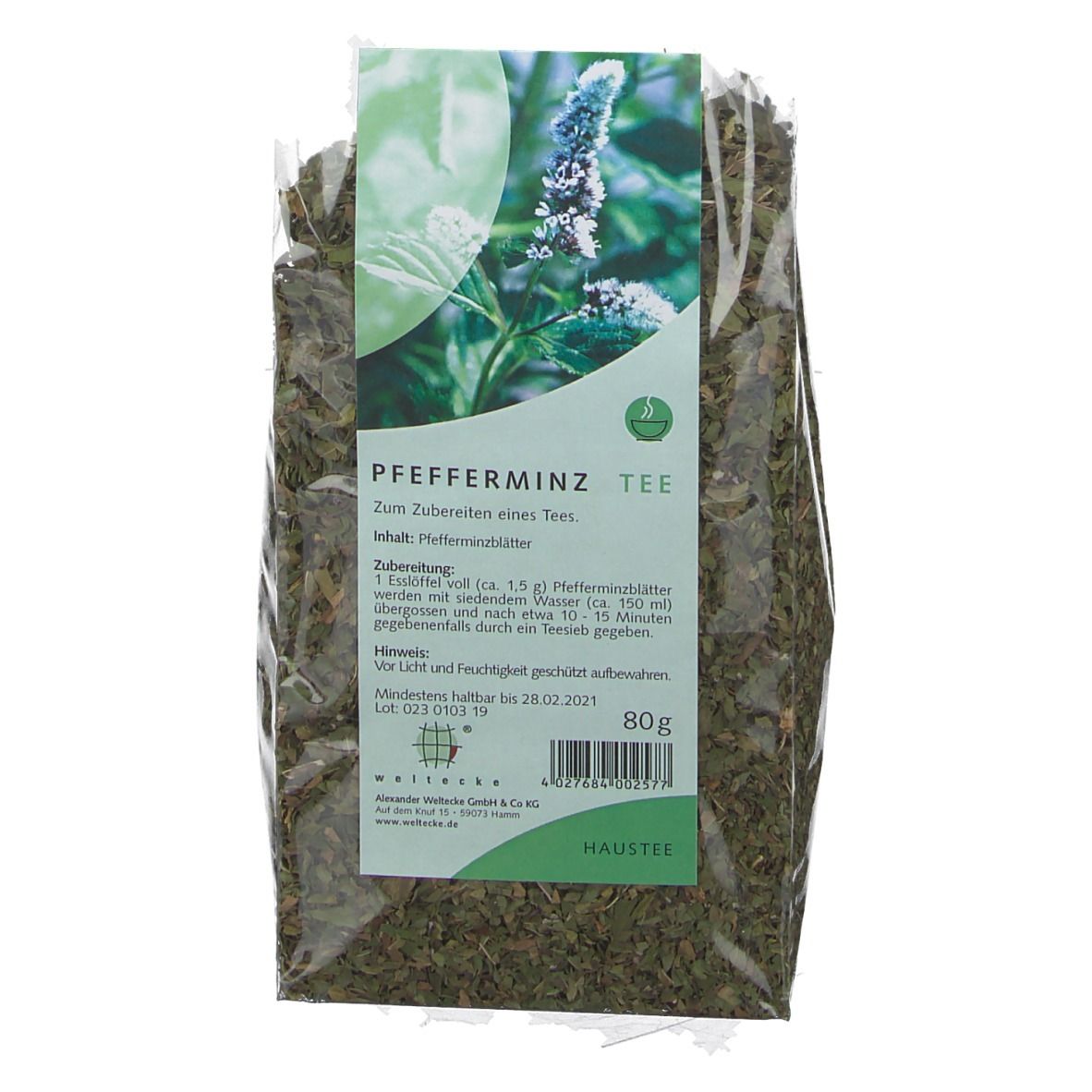 Pfefferminz TEE 80 g Tee