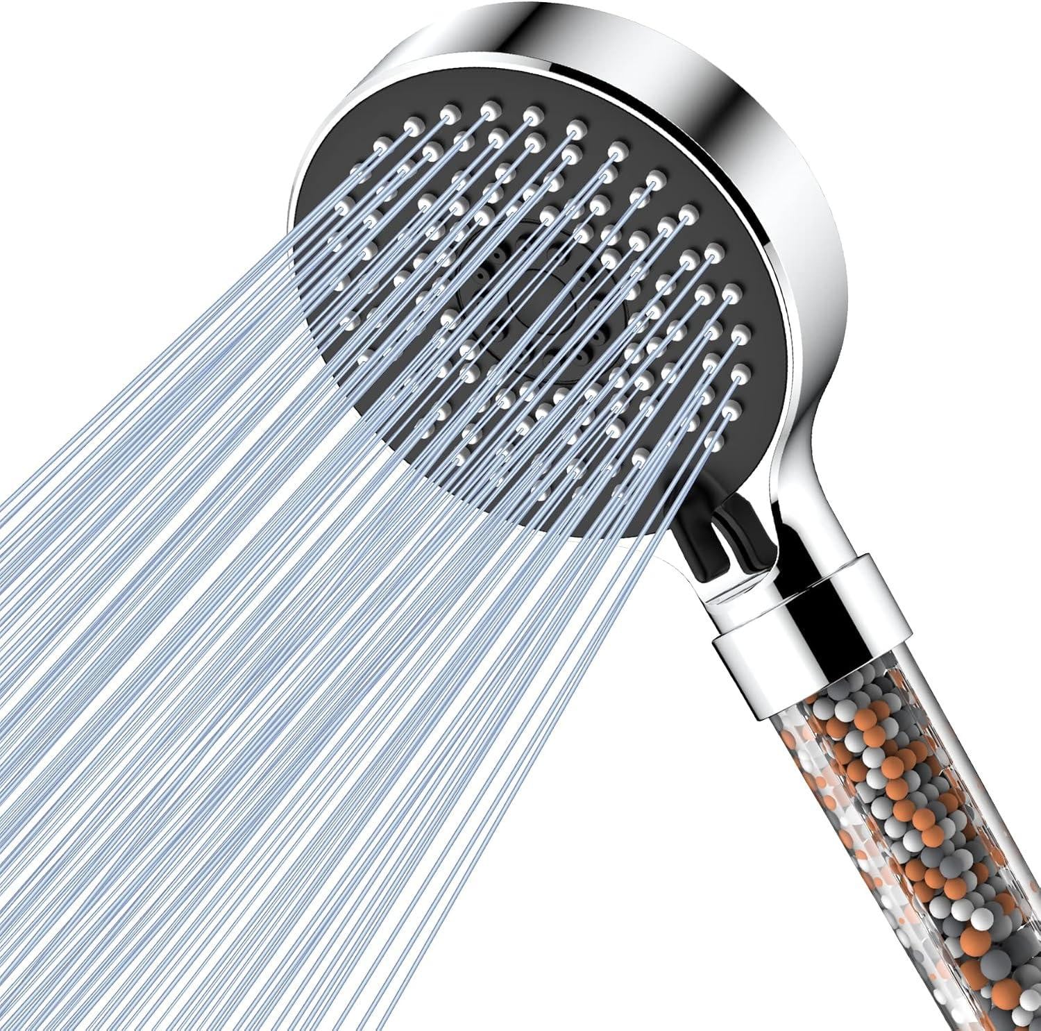 oCreon Waterbesparende siliconen douchekop