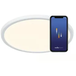 Nordlux Flache runde Deckenleuchte Oja 42cm Smart Light