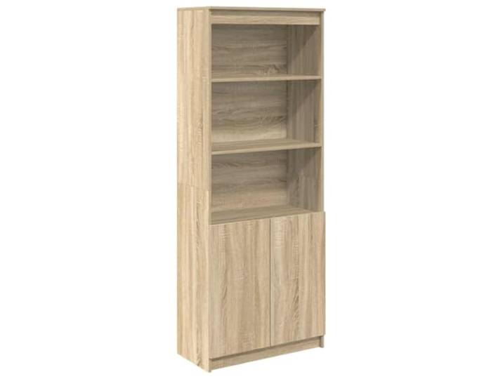 vidaXL Highboard Sonoma-Eiche 70x35x180 cm Holzwerkstoff