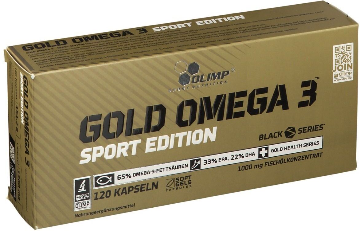 Olimp Gold Omega 3 Sport Edition 120 St Kapseln
