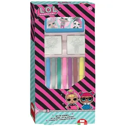 L.O.L. Surprise!, Stempel, Kleurset Met Stempels 12dlg.