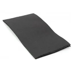 Schachtel mit 1200 Papierservietten Tip Point 40x40 gefaltet 1/8 Farbe Schwarz