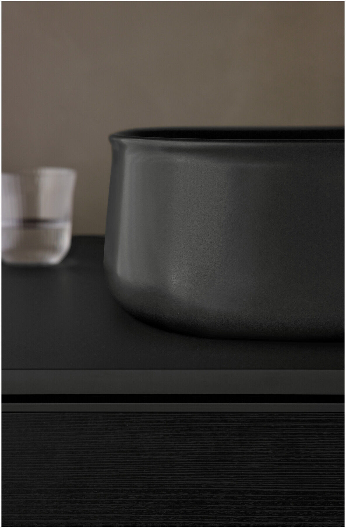 Duravit Waschtischunterschrank Zencha 160x55cm, B R, E schw/gra m, k Einr-Sy (ZE4824R16800000)