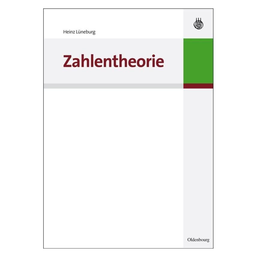 Oldenbourg Zahlentheorie (Deutsch, Hardcover, Heinz Lüneburg) (56828285)