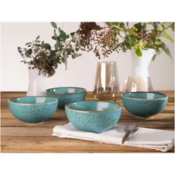 CreaTable Nature Collection, Schüssel + Schale, Blau