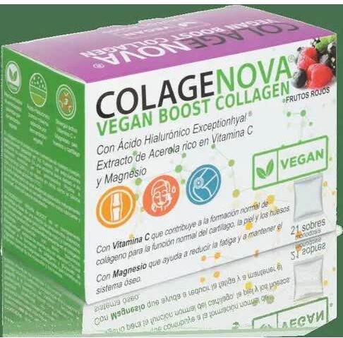 Colagenova Vegan Boost Té Verde Limón 21 sobres