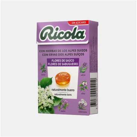 RICOLA FLORES DE SABUGUEIRO 50g S/ ACUCAR