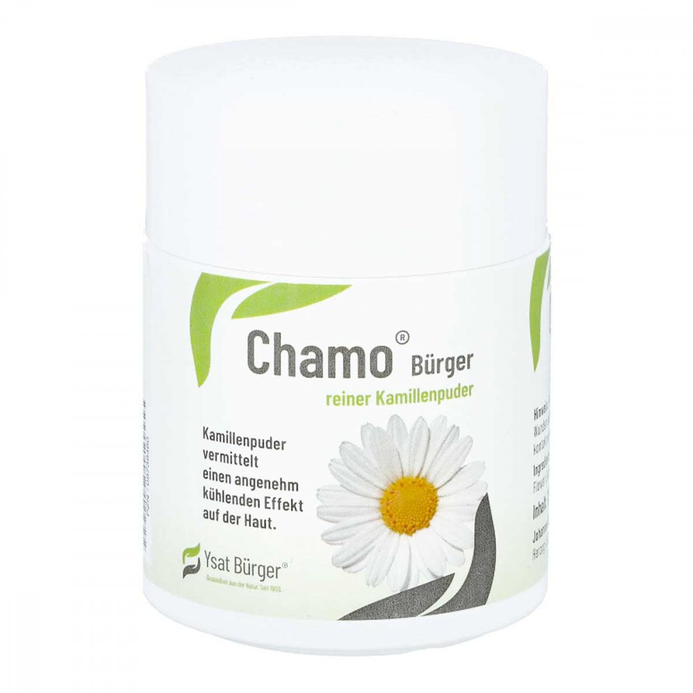Johannes Bürger Ysatfabrik GmbH Chamo Bürger Kamillenpuder 09739480