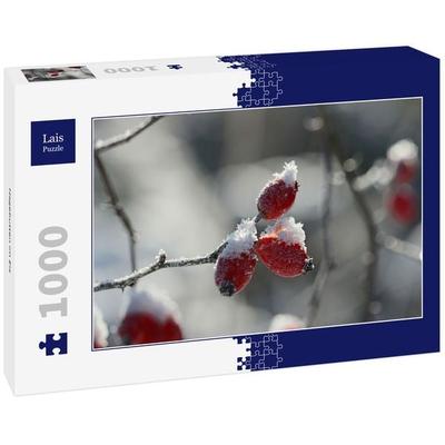 Lais Puzzle Hagebutten im Eis 1000 Teile