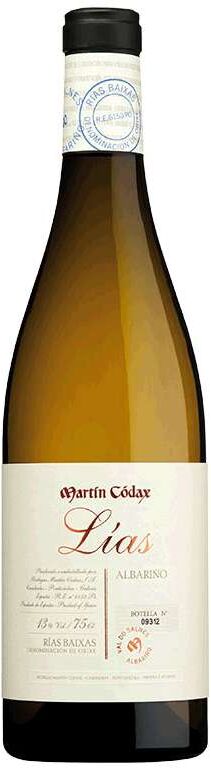 Martin Codax Vino Martín Codax Lías 2023 - Vino Blanco Español con Notas Frescas y Elegantes