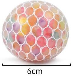 DynamicDeals CalmSphere Sensory Stress Ball Squishy Fidget Toy For Anxiety Relief And Focus 1pcs Color Random