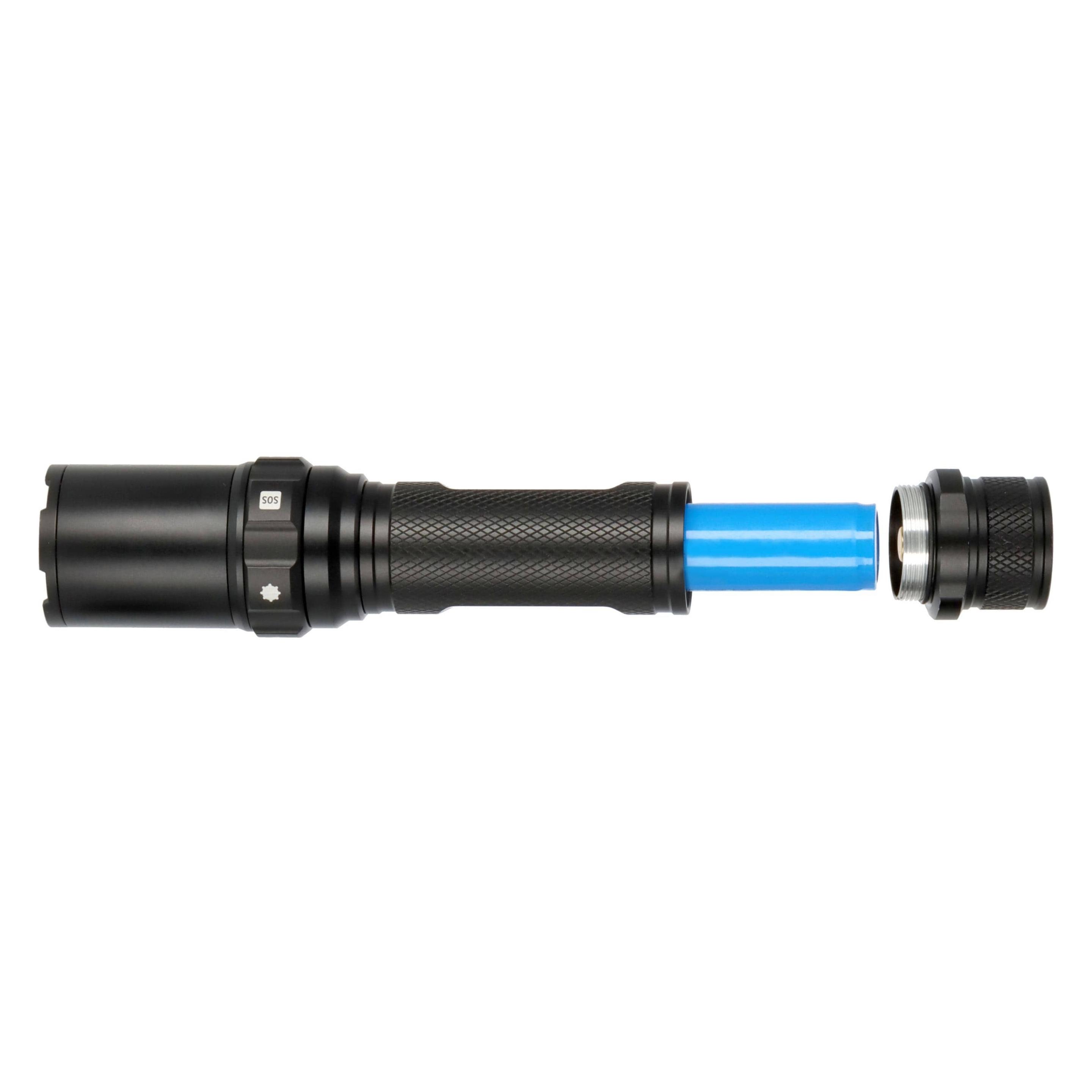 Brennenstuhl Akku Fokus Selektor LED Taschenlampe TL 801 AFS, IP44, 800lm (16.50 cm, 800 lm) (1178600210)
