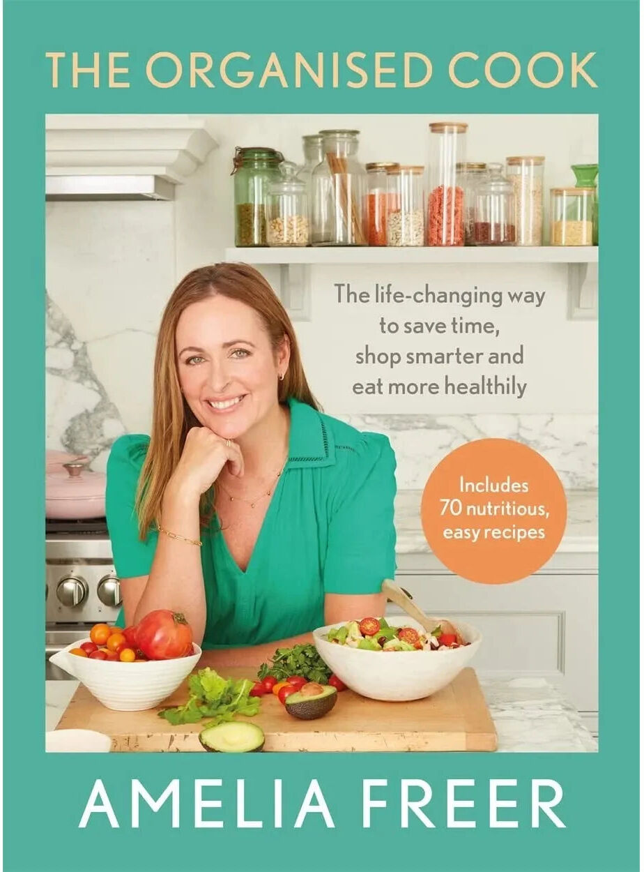 Lagom The Organised Cook by Amelia Freer - Hardback Cookbook - 70 Healthy Recipes, Kitchen Organisation & Time-Saving Meal Plans - Adult Non Fiction