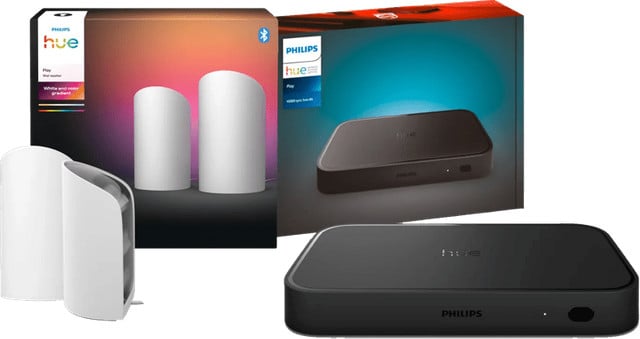 Philips Hue Play Wall Washer Wit Duo Pack met HDMI Sync Box 8K
