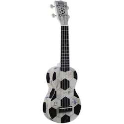 Mahalo MA1 Sopran Ukulele Art Series Football (Sopran, Soprano), Ukulele, Blau