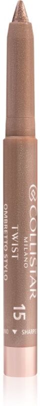 Collistar Twist Stylo long-lasting eyeshadow pencil waterproof shade 15 - Bronze Spark 1.4 g