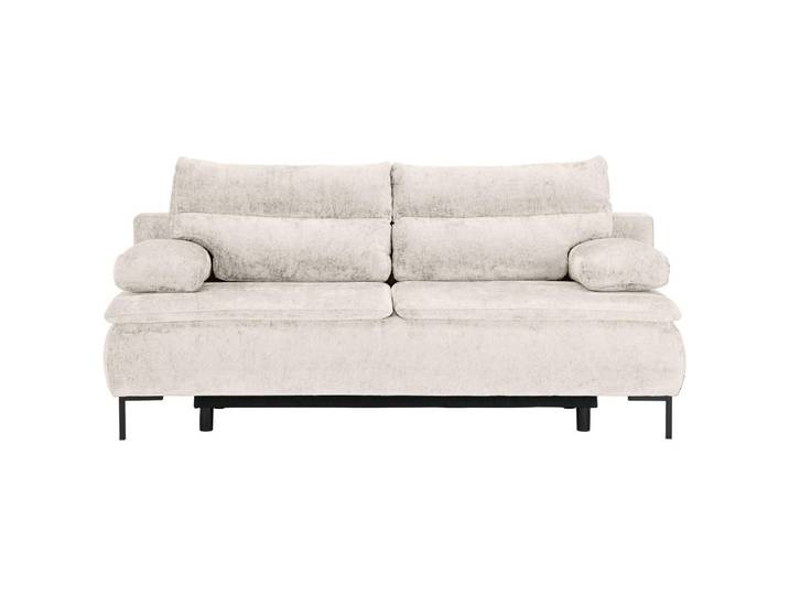 Novel Boxspringsofa, Beige, Metall, Füllung: Schaumstoff, 202x93x100 cm, Stoffauswahl, Wohnzimmer, Sofas & Couches, Schlafsofas, Schlafsofas mit Bettkasten