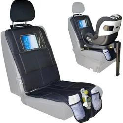Fillikid, Kindersitz Zubehör, Autositzunterlage mit Tablet Tasche