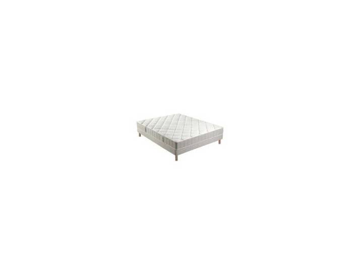 Ensemble matelas et sommier Bultex PACK ELEMENTAIRE moelleux réversible