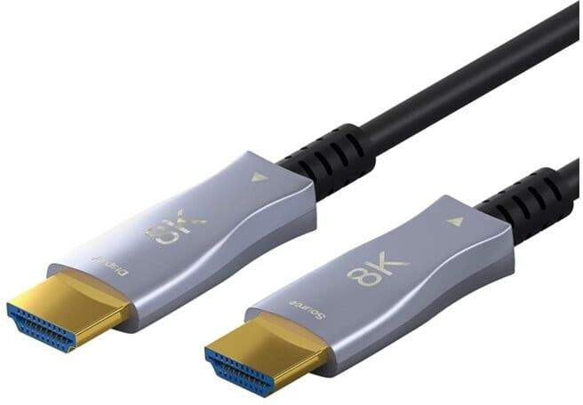 goobay Câble HDMI HighSpeed hybride optique 100 m noir (65565)