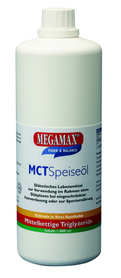 Megamax B.V. MCT 100% rein Megamax Öl 1000 ml 07498428