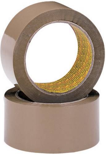 PP-Packband #2 3707B506 Farbe braun Rollenbreite 50 mm Rollenlänge 66 m