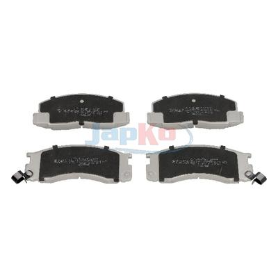 JAPKO Bremsbelagsatz, Scheibenbremse 50259 Vorderachse für NISSAN TOYOTA