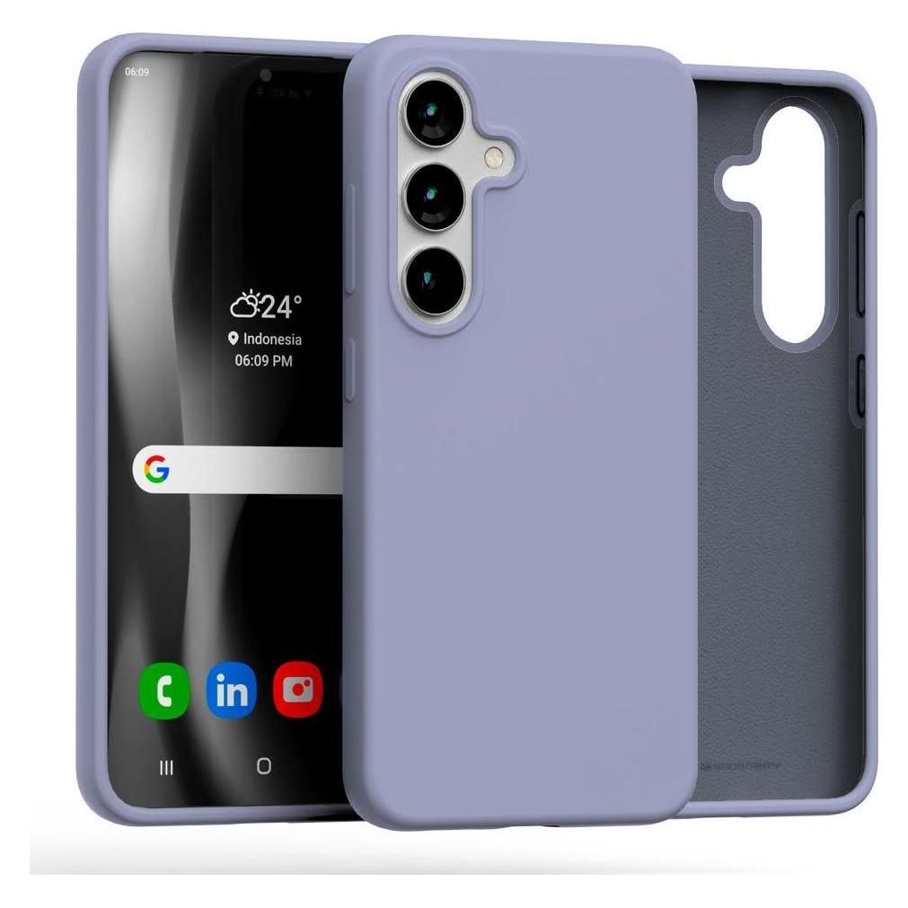 Mercury Silicone Sam S25 S931 lawendowy/lavender (Samsung Galaxy S25) (57239655)