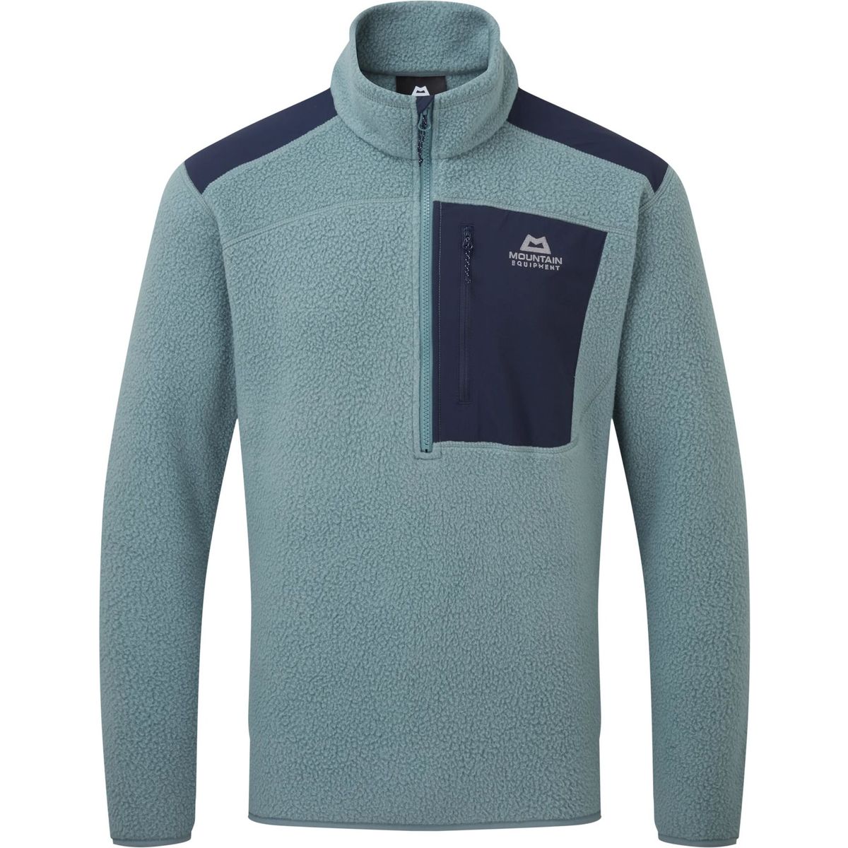 Mountain Equipment Highpile Mens Zip T goblin/cosmos (Me-02320) S ME-008980-Me-02320-S