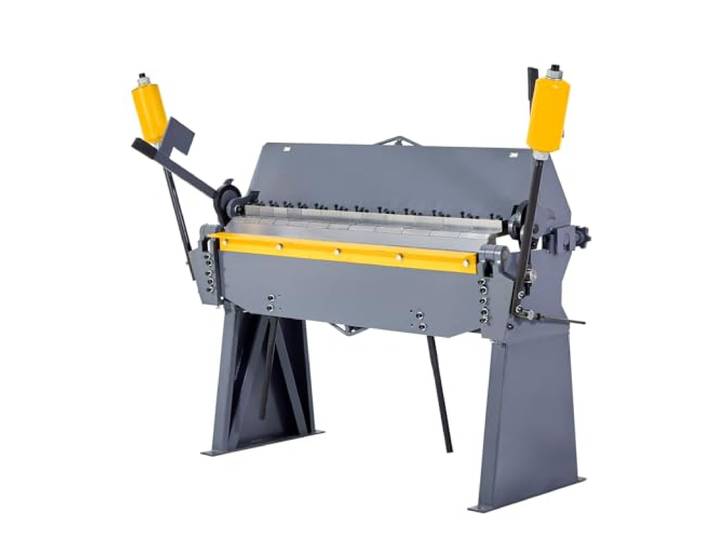 VEVOR Plieuse Tôle\, 122 cm\, Frein à Tôle\, Épaisseur de Pliage Acier Faible Teneur Carbone Calibre 12 2\,5 mm\, Réglable 0-135°\, 8 Segments\, Pliage Précis pour Acier Doux\, Acier Inox\, Cuivre\, Aluminium