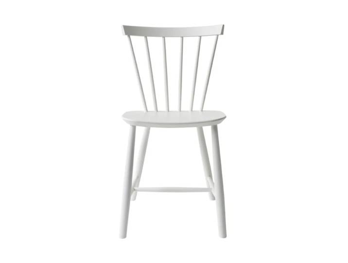 FDB Møbler Chaise J46 Beech white painted