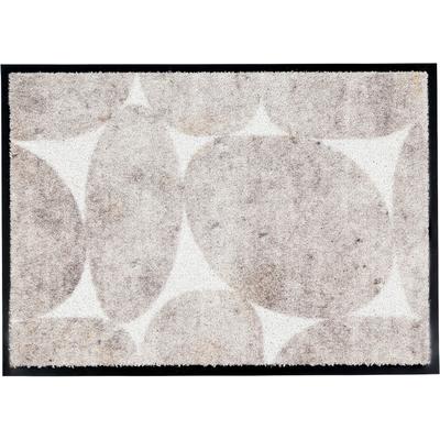 Fußmatte "Miami", beige, B:67cm H:7mm L:100cm, Kunstfaser, SCHÖNER WOHNEN-KOLLEKTION, Teppiche, Fußmatte, Türmatte, Schmutzfang, In und Outdoor, Sauberlauf, Läufer