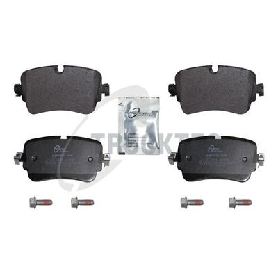 TRUCKTEC AUTOMOTIVE Bremsbelagsatz, Scheibenbremse 0735315 Hinterachse für VAG