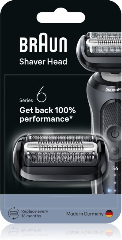 Braun Series 6 64B tête de rechange pour rasage électrique 1 pcs