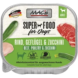 MAC ́s DOG Rind, Geflügel & Zucchini 11x150 g