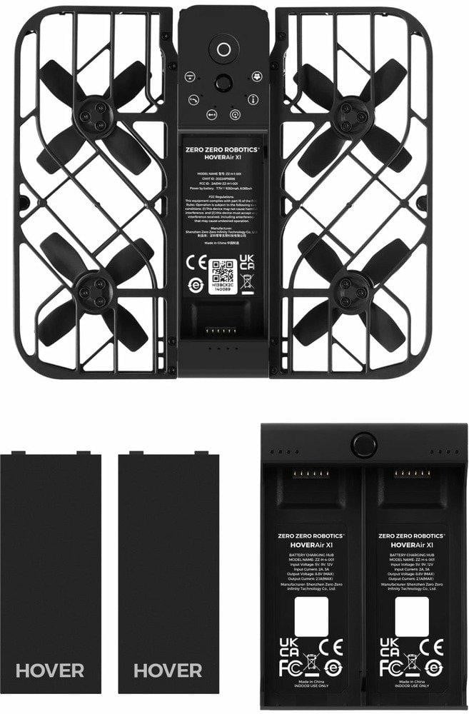 HoverAir X1 Combo Actioncamera Black