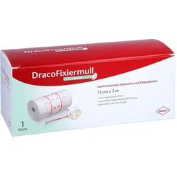 Draco Fixiermull sensitiv 15 cm x 5 m