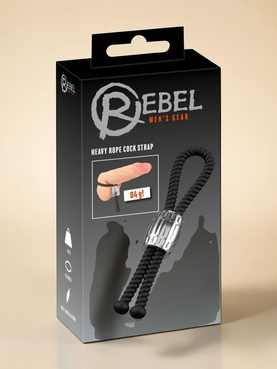 Rebel Anneau pénien en silicone avec poids coulissant