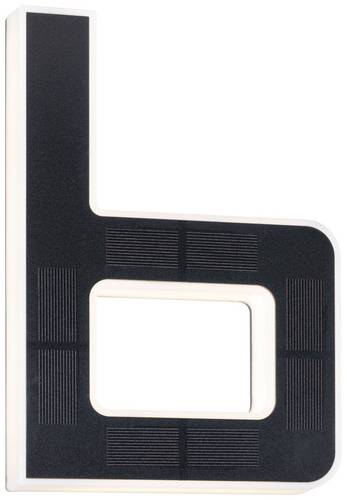 Paulmann 94651 Solar Hausnummer b Solar-Hausnummernleuchte Warmweiß Schwarz