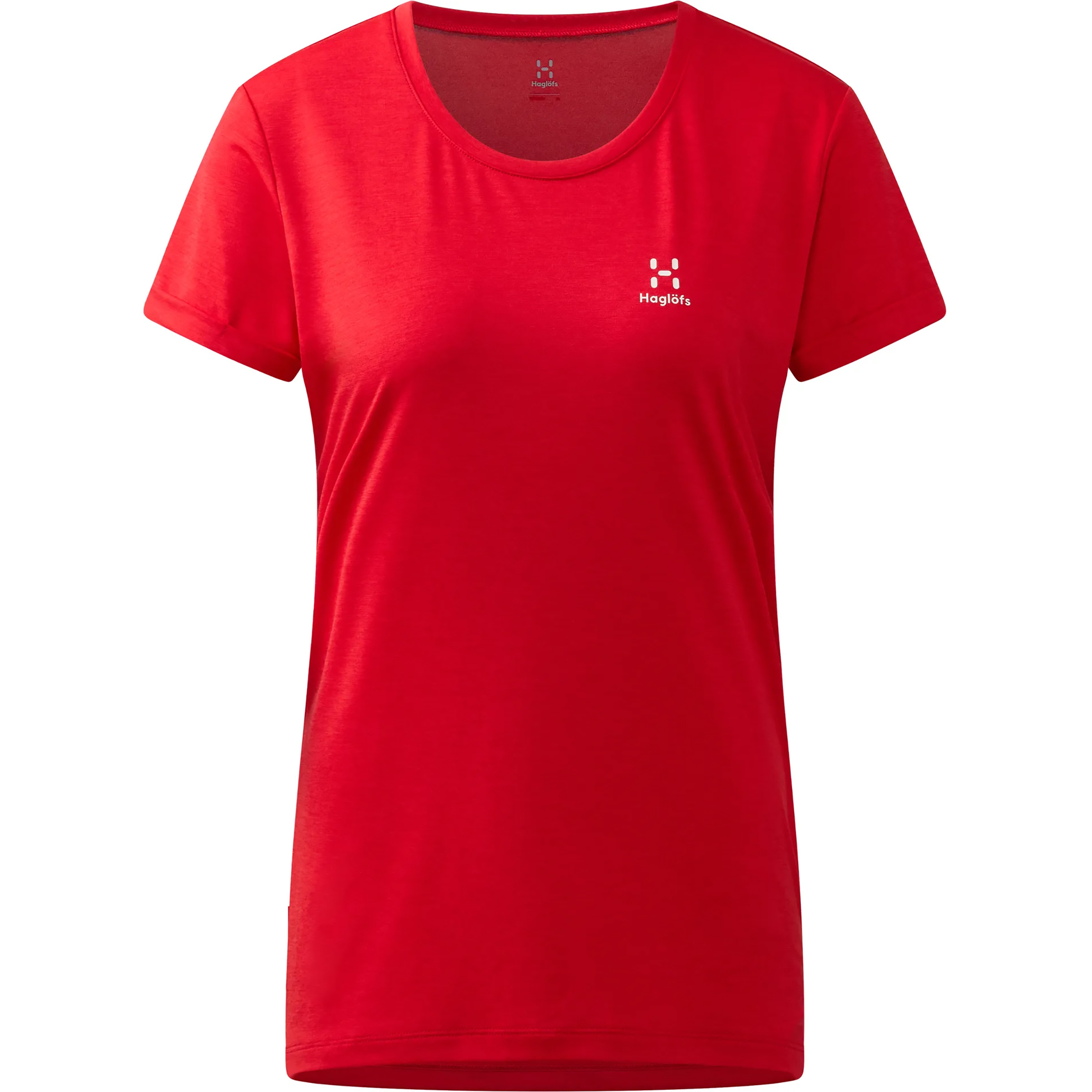 Haglöfs Ridge Hike Damen T-Shirts rot Größe XS Camping Geruchsneutralisierend