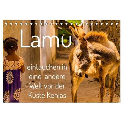 lamu - eintauchen in eine andere Welt vor der Küste Kenias (Tischkalender 2027 DIN A5 quer), CALVENDO Monatskalender