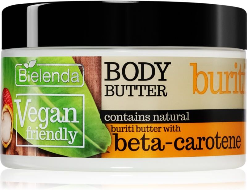 Bielenda Vegan Friendly Buriti beurre corporel pour un effet naturel 250 ml
